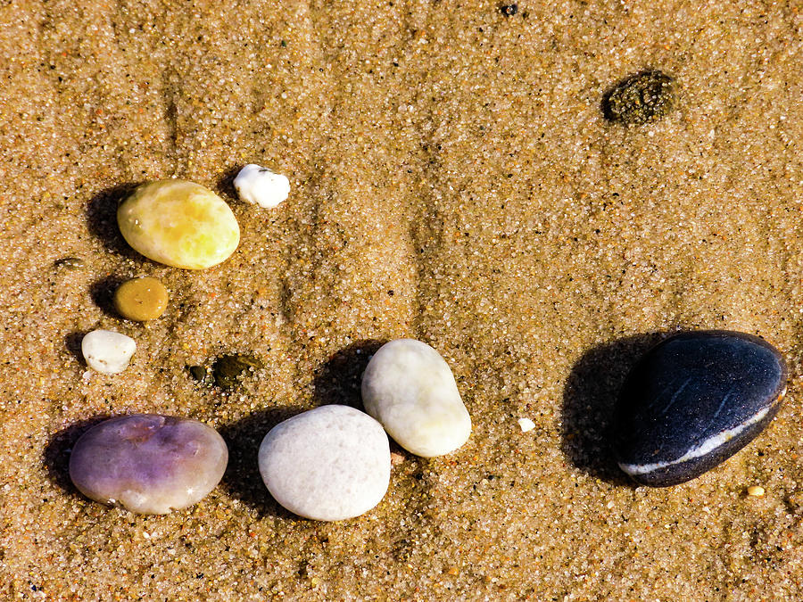Stoned on Nauset Beach on Cape Cod Massachusetts Photograph by Linda Stern