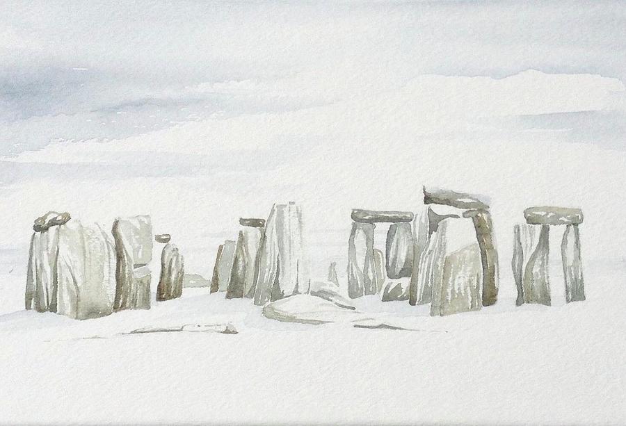 Stonehenge Painting by John Shea BFA
