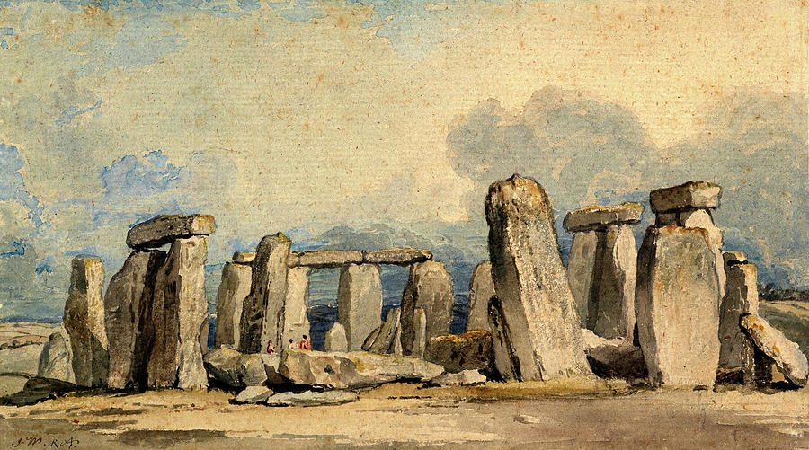 Stonehenge Painting by Long Shot