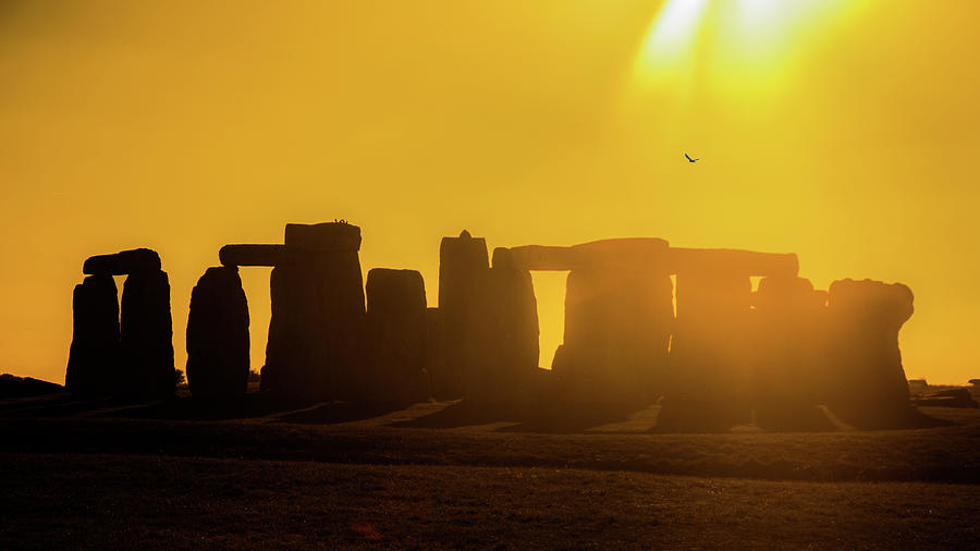 Stonehenge Silhouette Photograph by Rob Hemphill