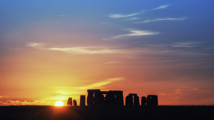 Stonehenge Sunset Photograph by Framing Places