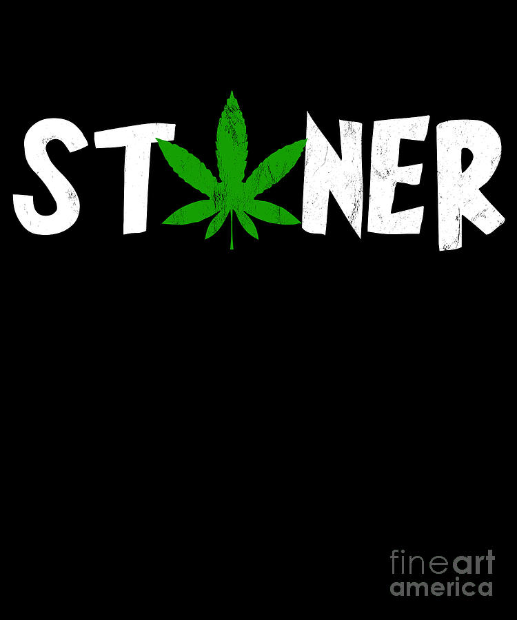 Stoner Drawing - Stoner Marijuana For The Soul  by Noirty Designs