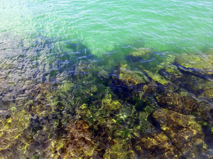 Stones in Black Sea Photograph by Svilenka Dankova Stones in Black Sea Photograph by Svilenka Dankova