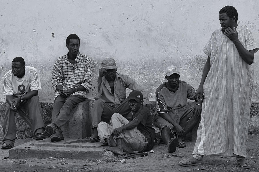 Stonetown Dock Workers - Zanzibar Photograph by Gene Taylor