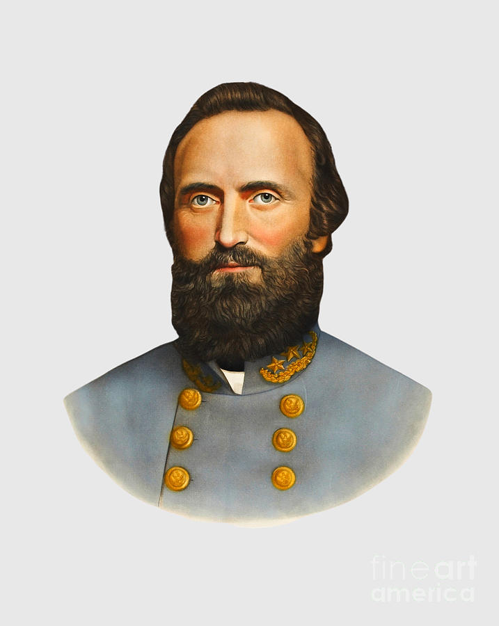Stonewall Jackson circa 1865 Painting by Peter Ogden