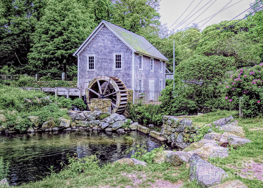 Stony Brook Grist Mill and Museum  Photograph by Janice Drew