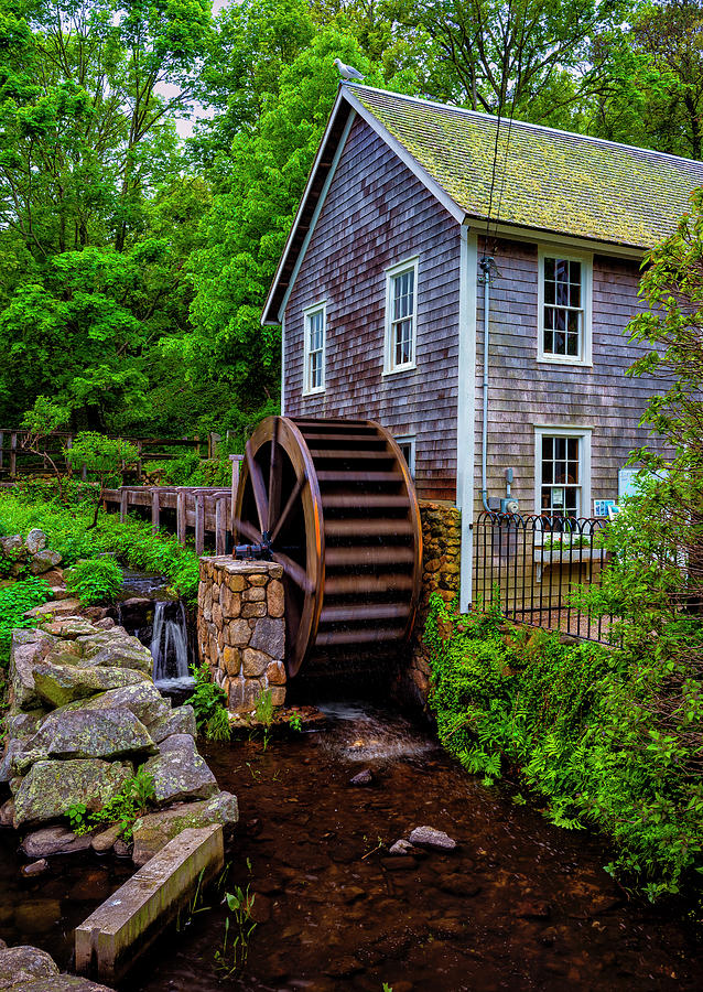 Stony Brook Grist Mill  Photograph by Mark Papke