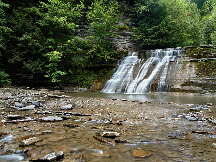 Stony Brook State Park - Waterfall 3 Photograph by Matthew Conheady ...