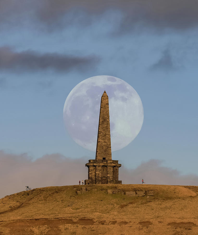 Stoodley Pike, Full Moon Photograph by Lee Mansfield - Pixels