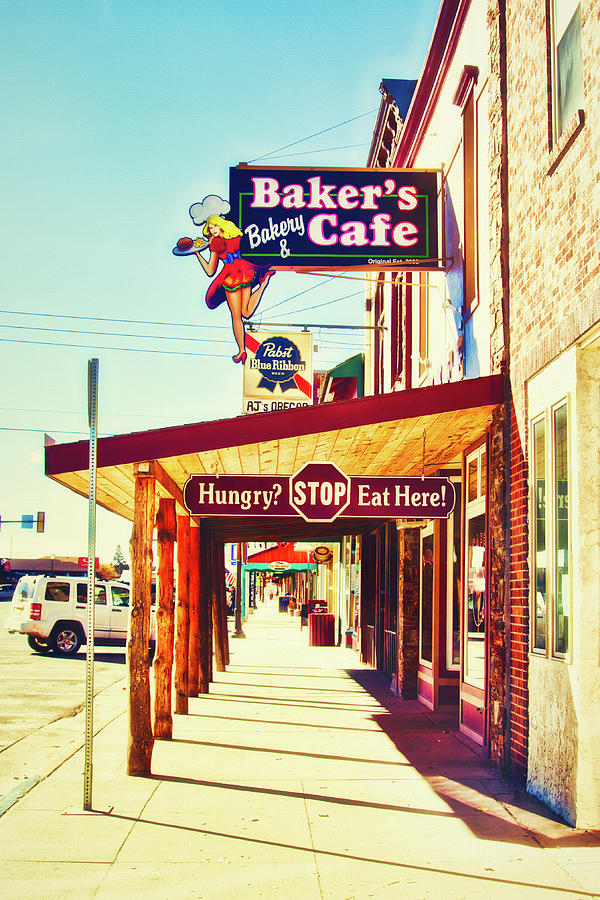Stop and Eat Here - Custer South Dakota Photograph by Tatiana Travelways