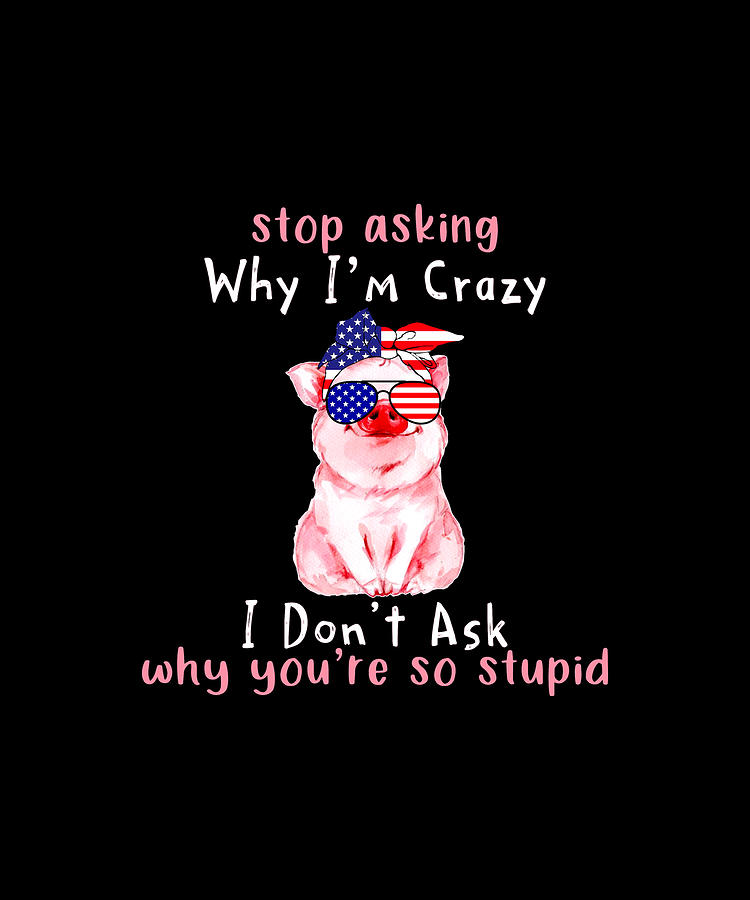 stop-asking-why-i-m-crazy-i-don-t-ask-why-you-re-so-stupid-digital-art