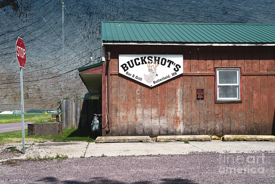Stop at Buckshots Digital Art by Rural America Scenics