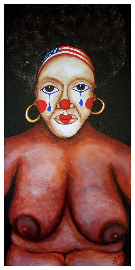 Stop Clowning Painting by Rodney D Butler