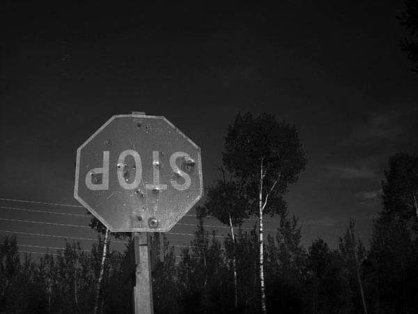 Stop sign Photograph by Sarah Miller - Fine Art America