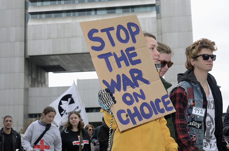 Stop the War on Choice Photograph by Jimplumb