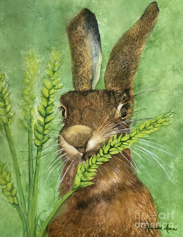 Stopping the Hop for a Munch Painting by Karen Ann