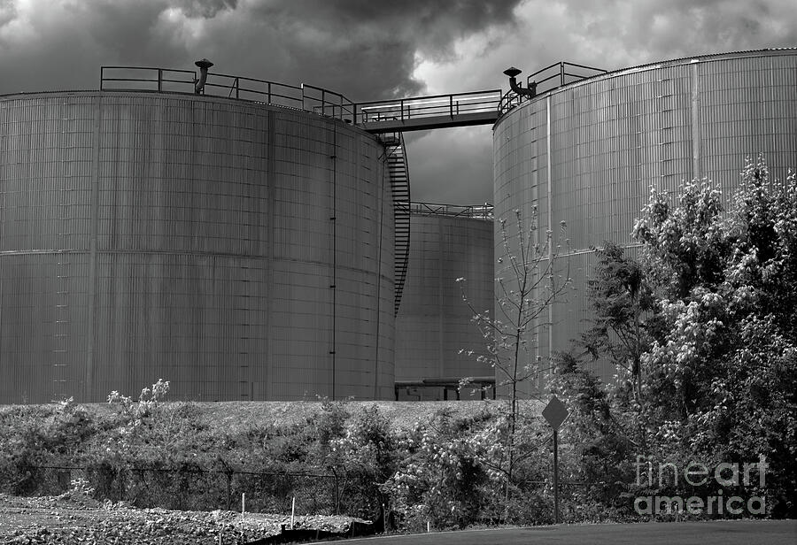 Storage Tanks Photograph by Douglas Stucky