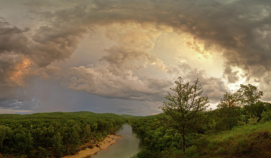 Storm at Owls Bend Photograph by Robert Charity