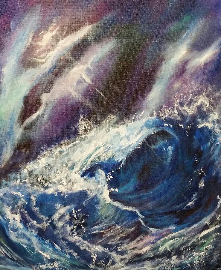 Storm Painting by Brenda Kay Deyo