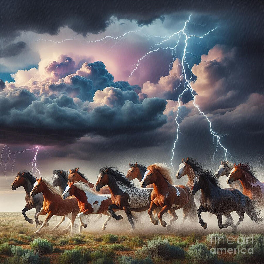 Storm Chasers Digital Art by Lorraine Caporaso Photography - Fine Art ...