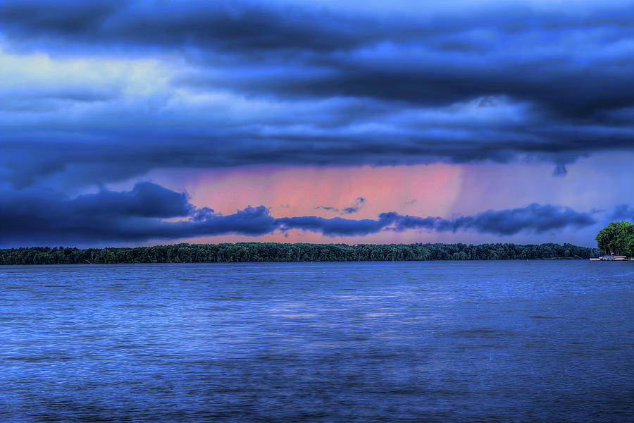 Storm Chasing At Lake Dubay Photograph by Dale Kauzlaric