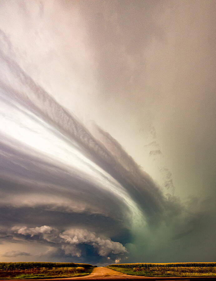 Storm Chasing Nebraska Supercells 070 Photograph by Dale Kaminski
