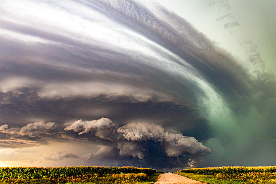 Storm Chasing Nebraska Supercells 071 Photograph by Dale Kaminski