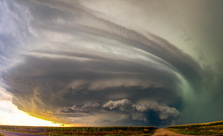 Storm Chasing Nebraska Supercells 073 Photograph by Dale Kaminski