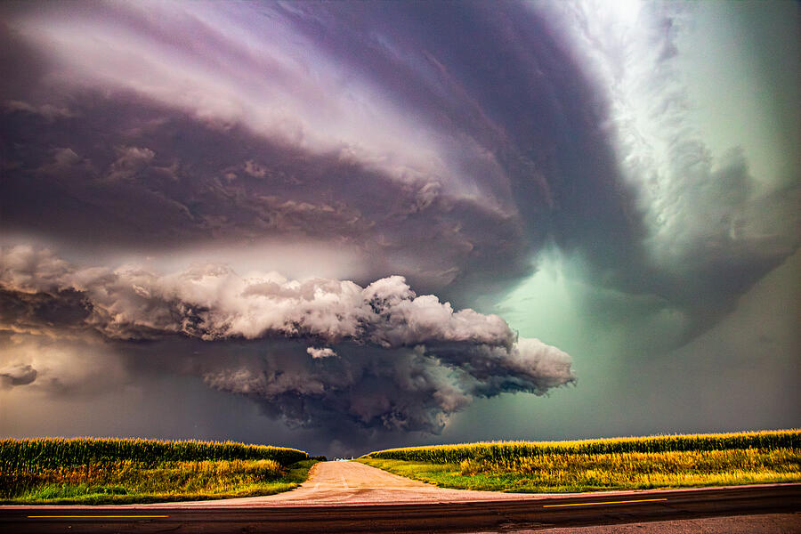 Storm Chasing Nebraska Supercells 077 Photograph by Dale Kaminski