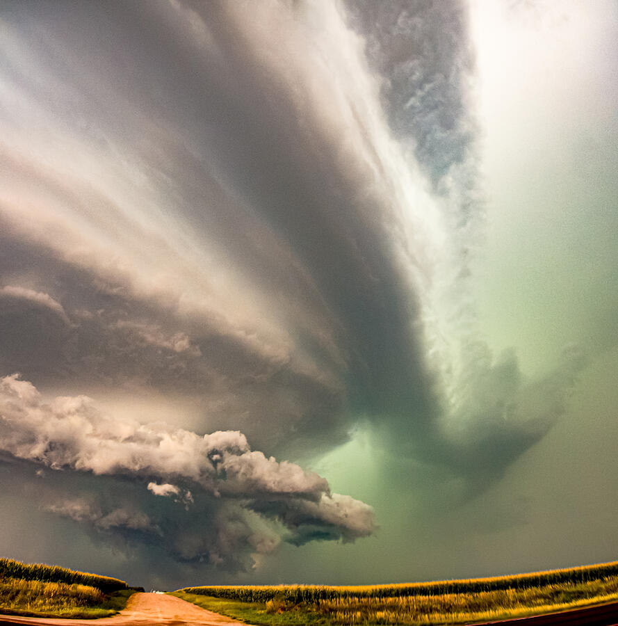 Storm Chasing Nebraska Supercells 078 Photograph by Dale Kaminski