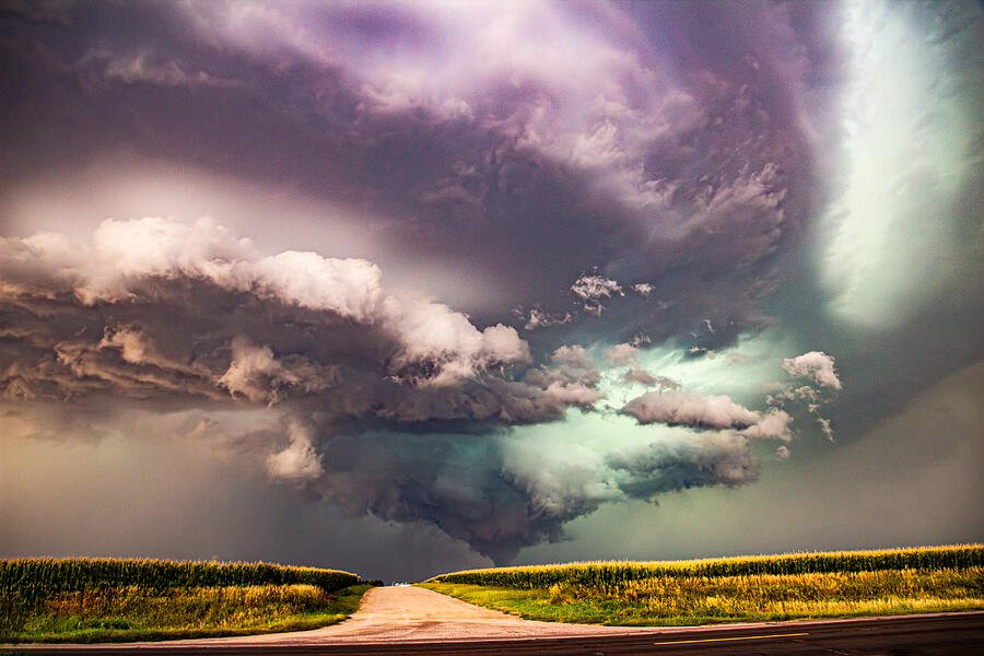 Storm Chasing Nebraska Supercells 079 Photograph by Dale Kaminski