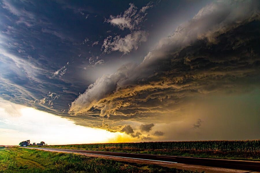 Storm Chasing Nebraska Supercells 104 Photograph by Dale Kaminski