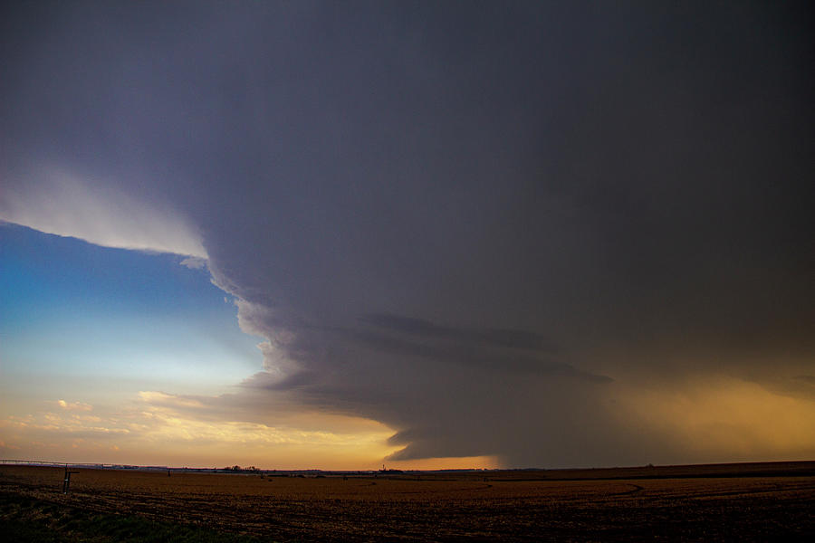 Storm Chasing Supercells in Nebraska 021 Photograph by Dale Kaminski