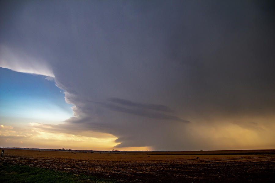 Storm Chasing Supercells in Nebraska 022 Photograph by Dale Kaminski