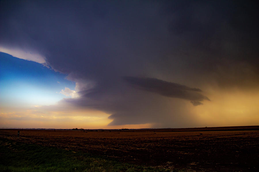 Storm Chasing Supercells in Nebraska 025 Photograph by Dale Kaminski