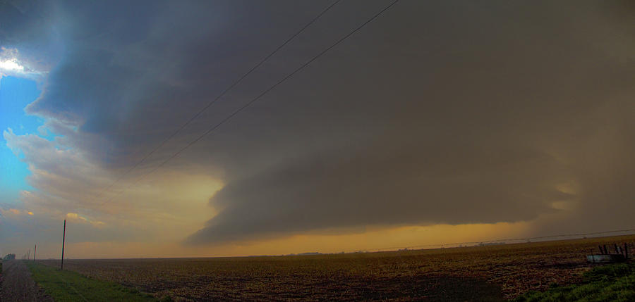 Storm Chasing Supercells in Nebraska 029 Photograph by Dale Kaminski