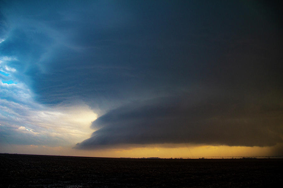 Storm Chasing Supercells in Nebraska 030 Photograph by Dale Kaminski