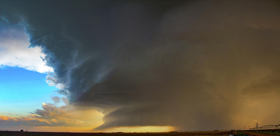 Storm Chasing Supercells in Nebraska 031 Photograph by Dale Kaminski