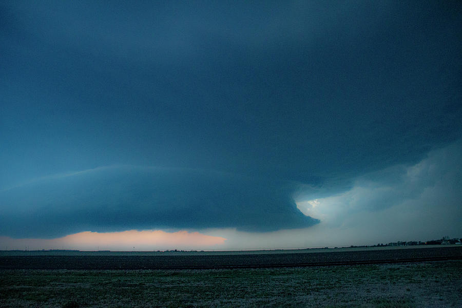 Storm Chasing Supercells in Nebraska 040 Photograph by Dale Kaminski