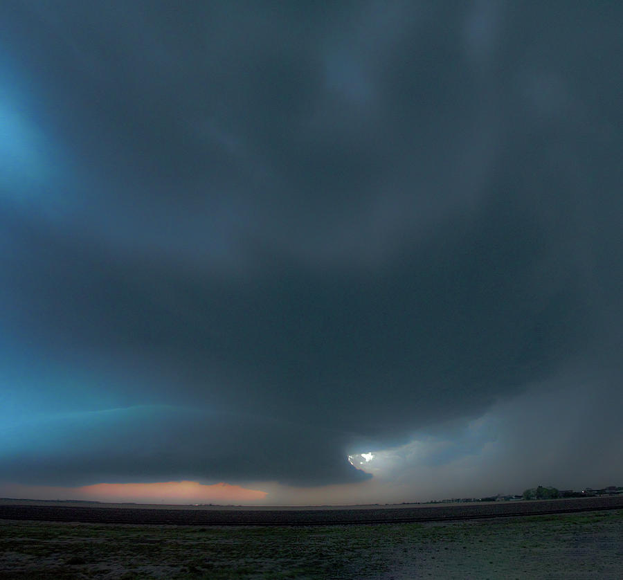 Storm Chasing Supercells in Nebraska 042 Photograph by Dale Kaminski