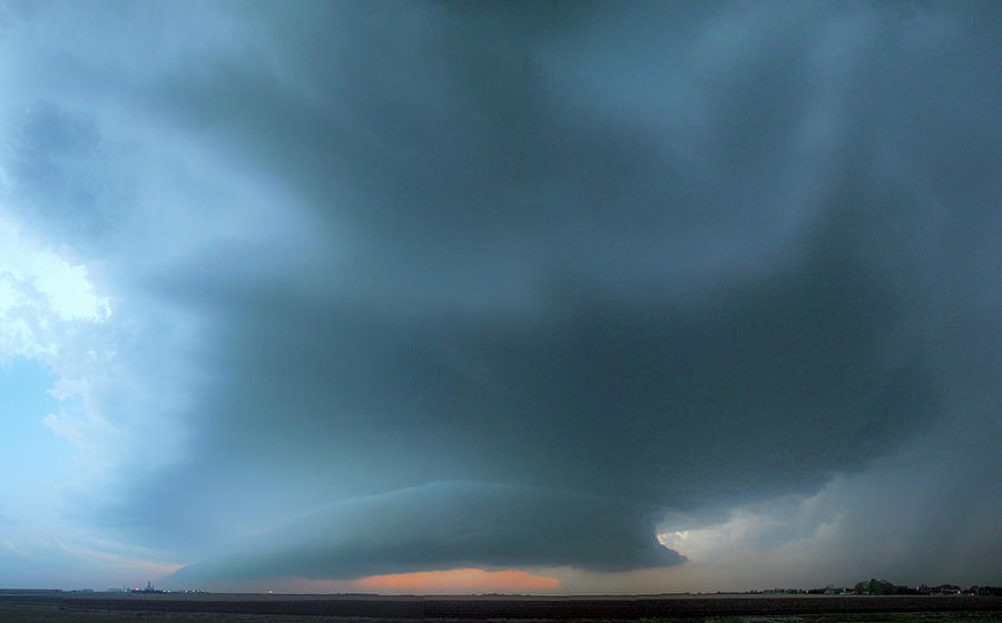 Storm Chasing Supercells in Nebraska 044 Photograph by Dale Kaminski
