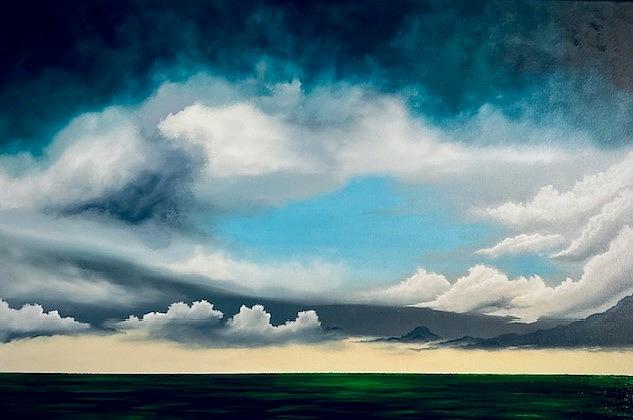 Storm Closing In Painting by Willy Proctor