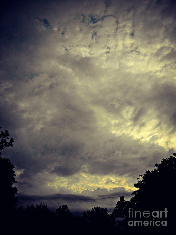 Storm Cloud Beauty Photograph by Frank J Casella