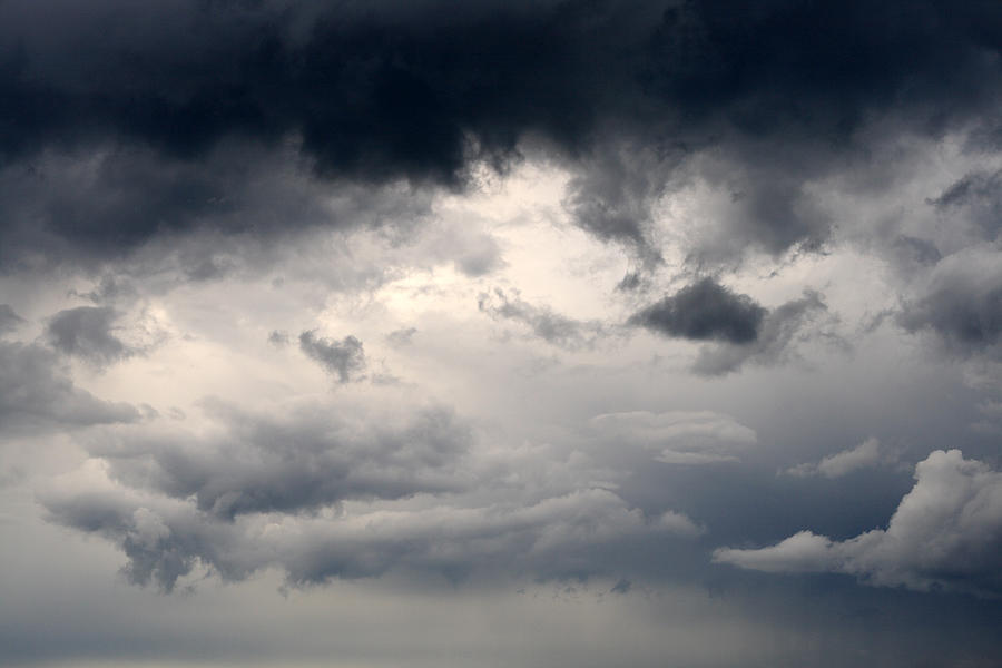 Storm-cloud Photograph by Pobytov