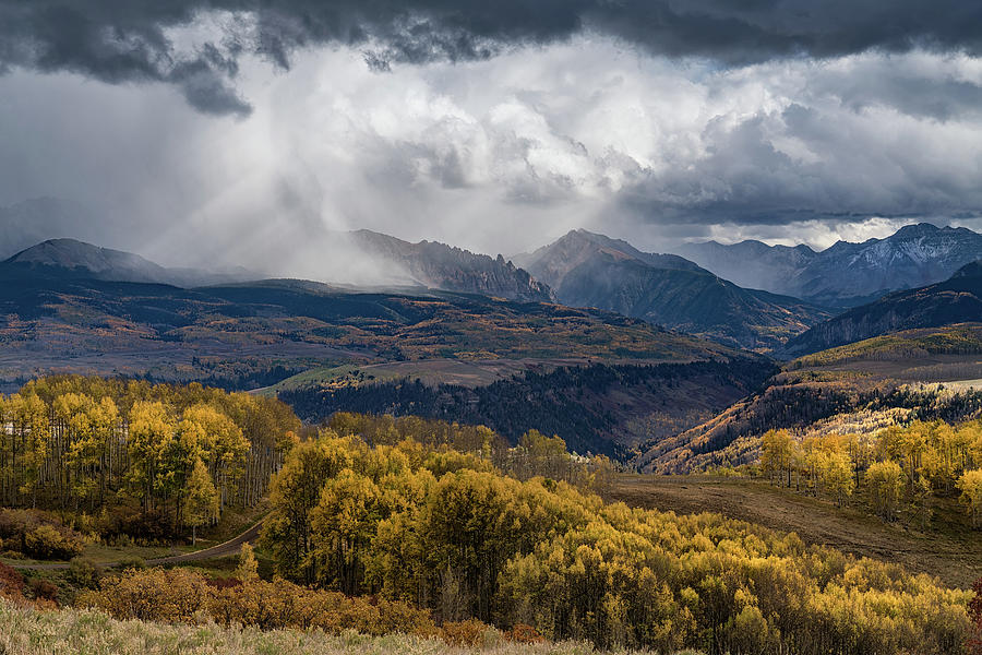 Storm Clouds at Last Dollar Road Colorado Photograph by Tibor Vari