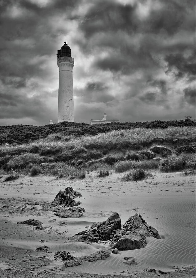 Storm Clouds Covesea Lighthouse Photograph by Allan Todd | Fine Art America