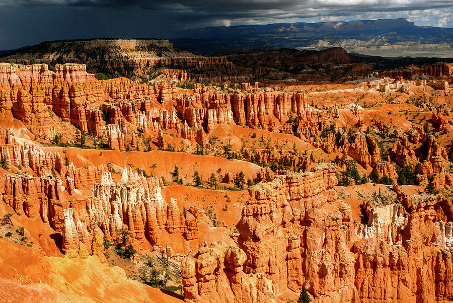 Distant Thunder - Bryce Canyon National Park. Utah Photograph by Earth And Spirit