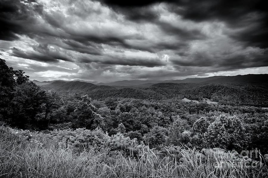 Storm Clouds Over Mountains 2 Photograph by Phil Perkins