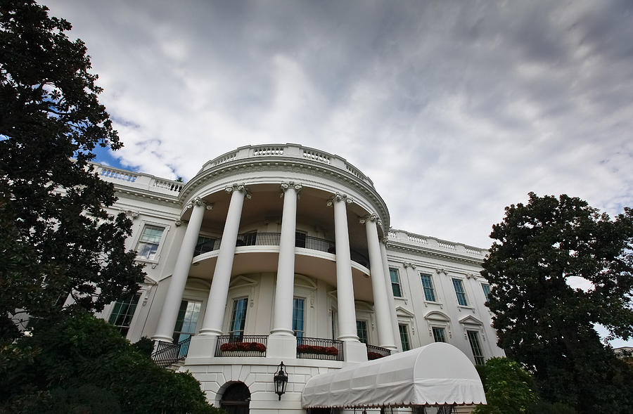 Storm Clouds Over the White House Photograph by P_Wei