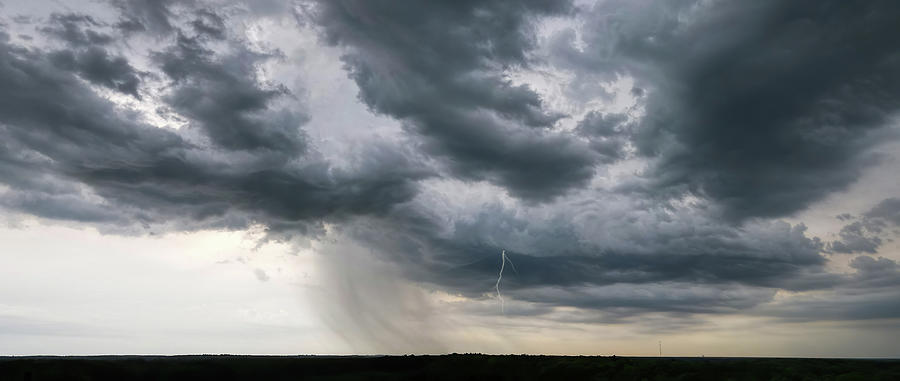 Storm Clouds PANO Photograph by Brook Burling